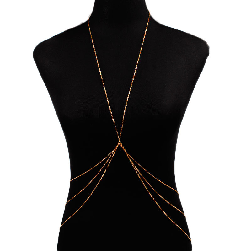 Body Jewelry Necklace - New Simple Style Chain Necklace Belly