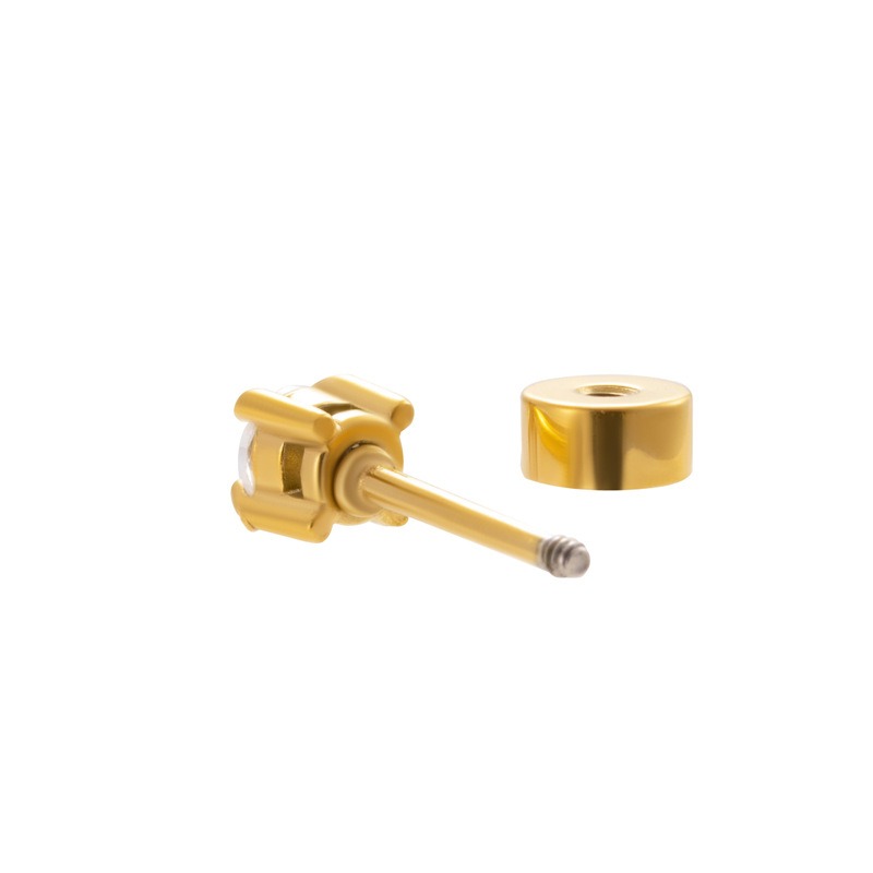 G23 Implant Grade Titanium Thr - Tragus Flat Back ulasan dan harga