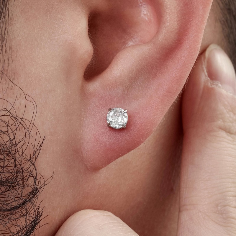 G23 Implant Grade Titanium Thr - Tragus Flat Back ulasan dan harga