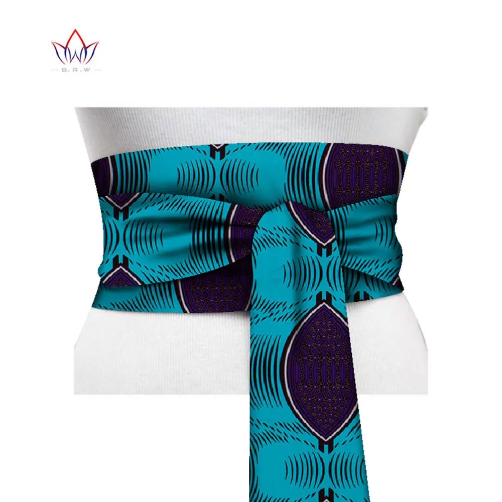 2024 African Print Obi Ankara  - Yellow Body Jewelry ulasan dan harga