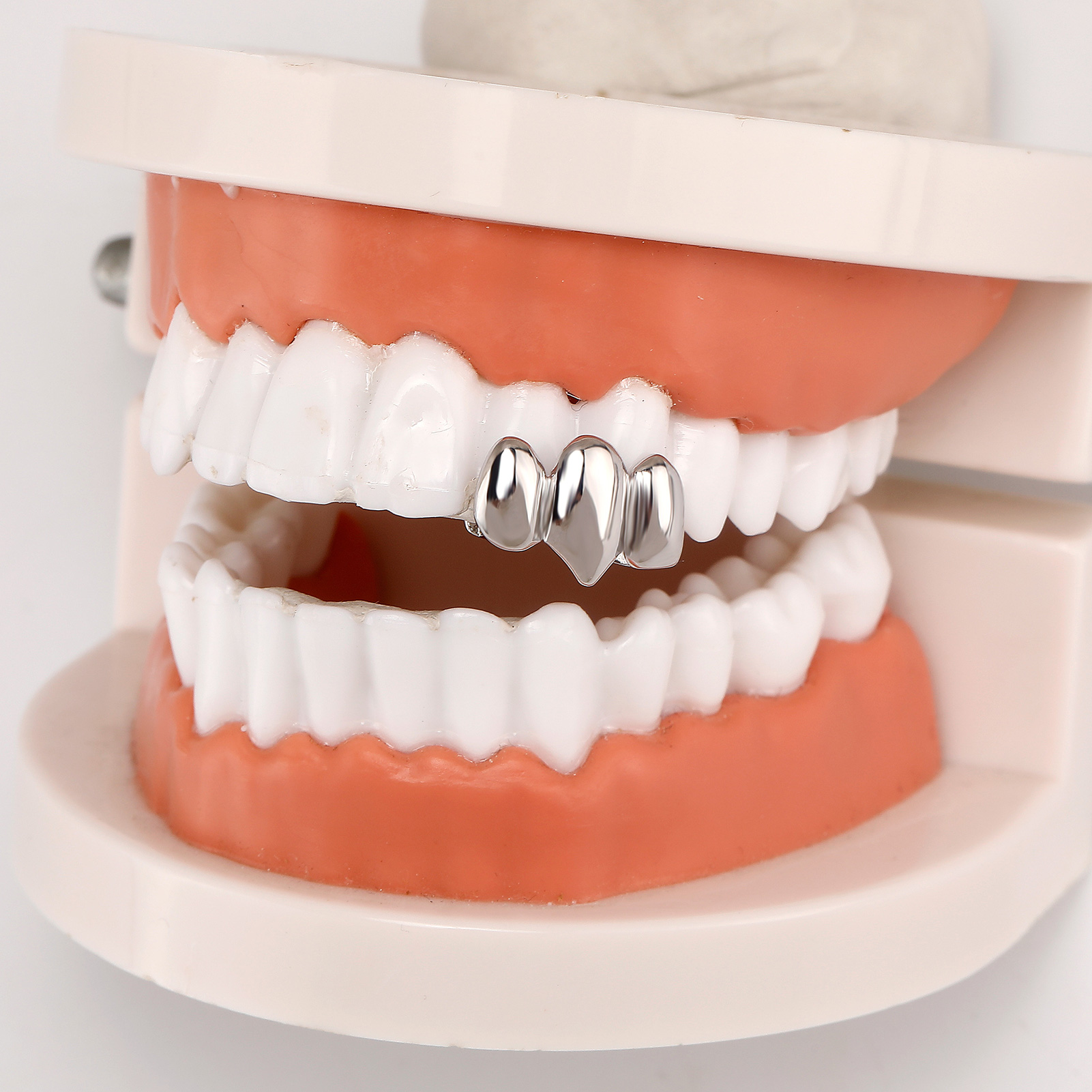 TOPGRILLZ Hip Hop Glossy Teeth - Body Jewelry Men ulasan dan harga