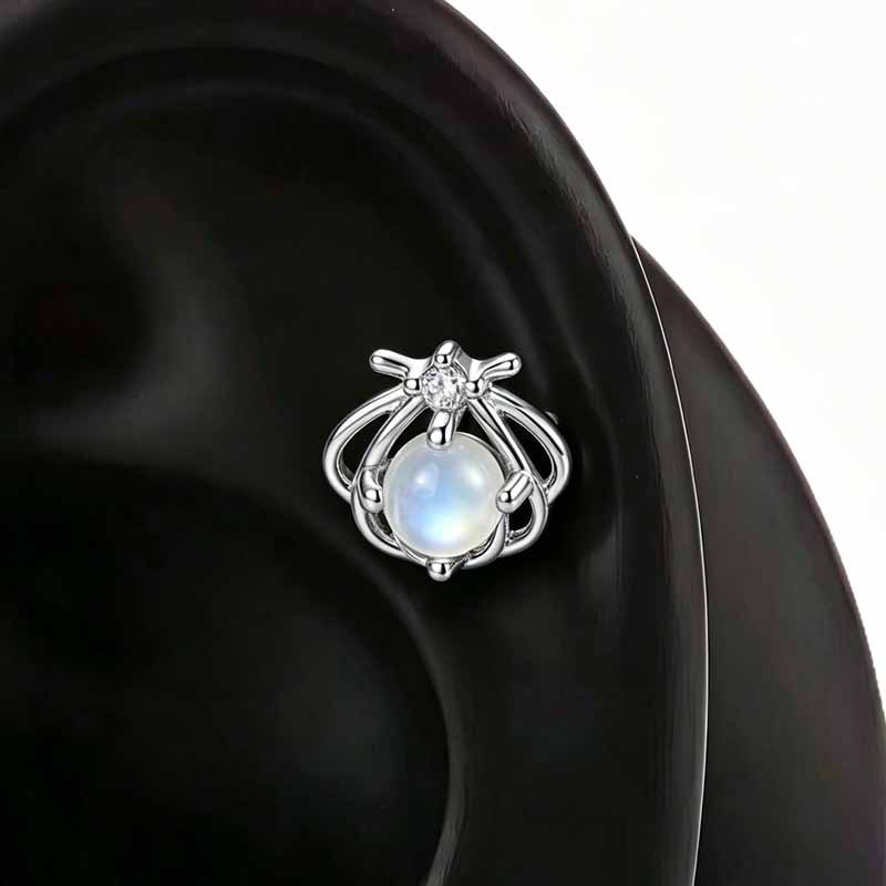 1PC Hypoallergenic Cartilage E - Tragus Flat Back ulasan dan harga