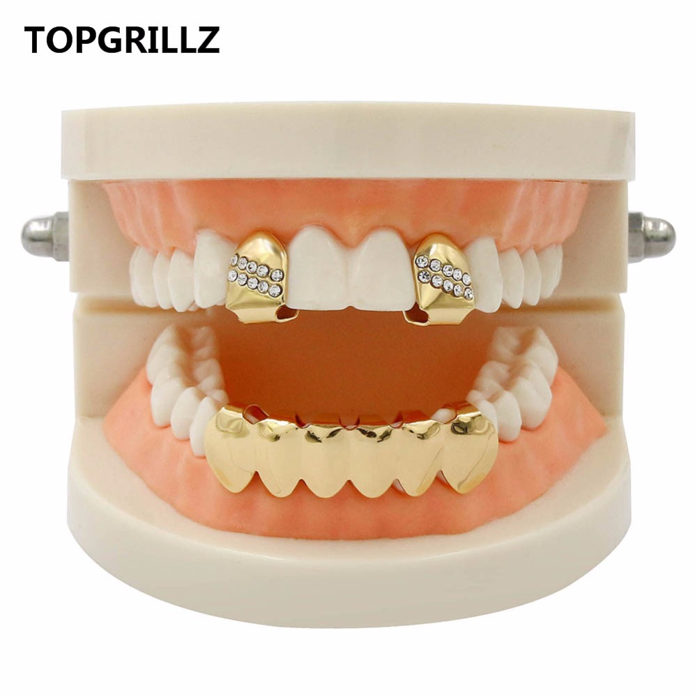 TOPGRILLZ Hip Hop Grillz Yello - Yellow Body Jewelry ulasan dan harga