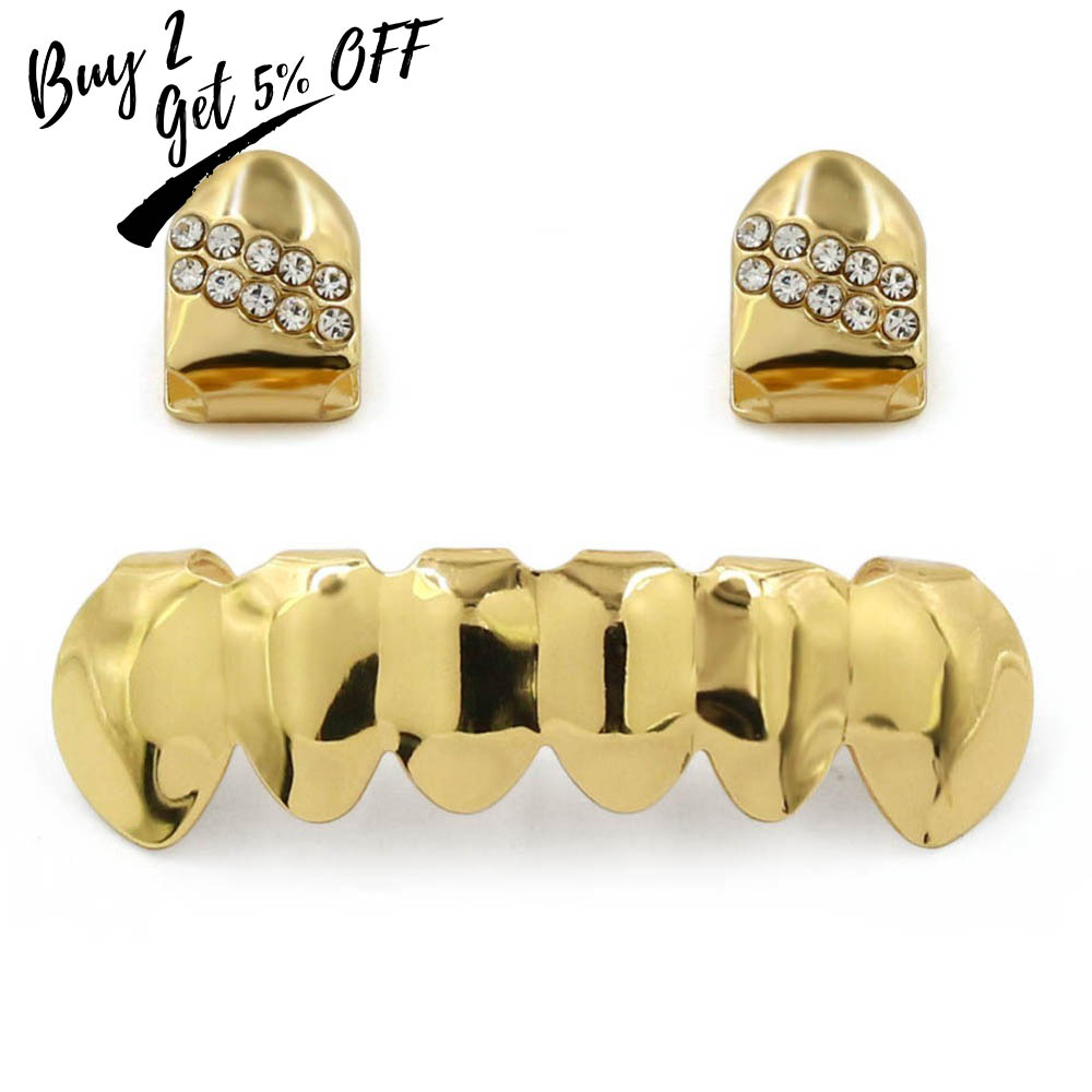 TOPGRILLZ Hip Hop Grillz Yello - Yellow Body Jewelry ulasan dan harga