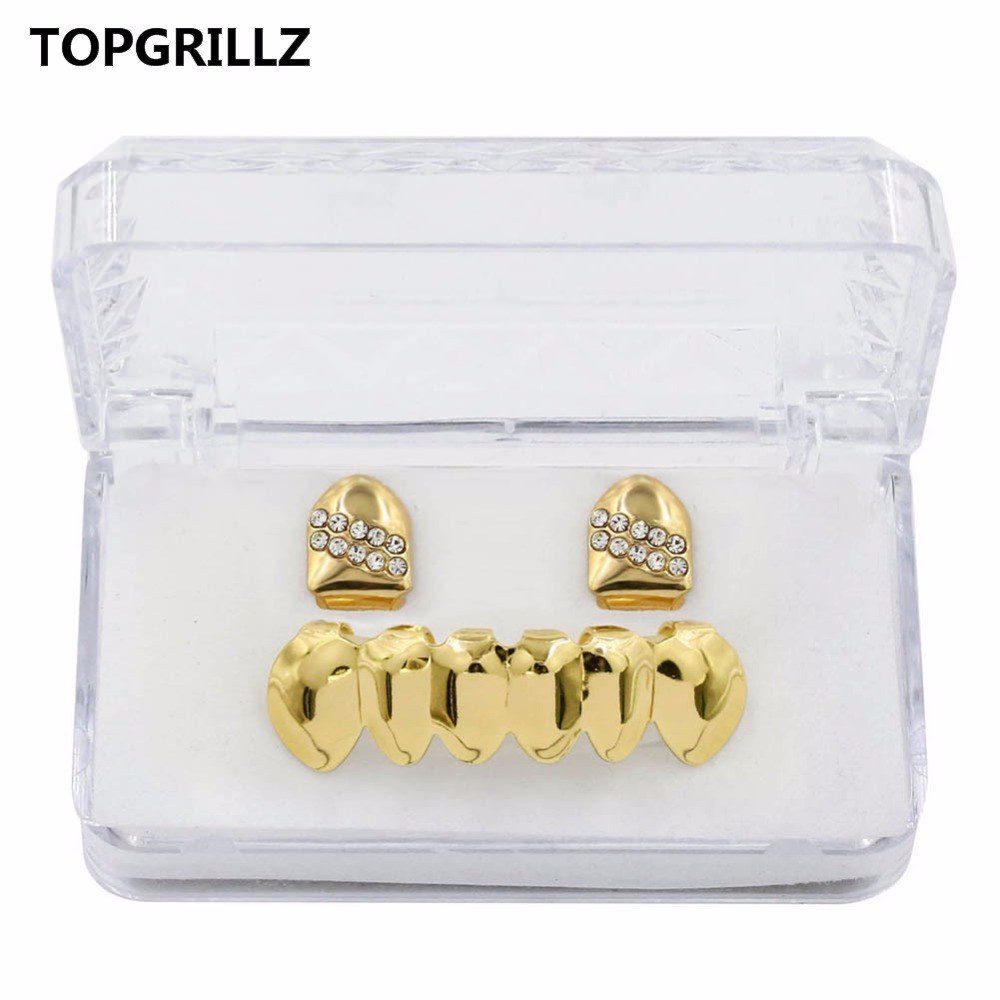 TOPGRILLZ Hip Hop Grillz Yello - Yellow Body Jewelry ulasan dan harga