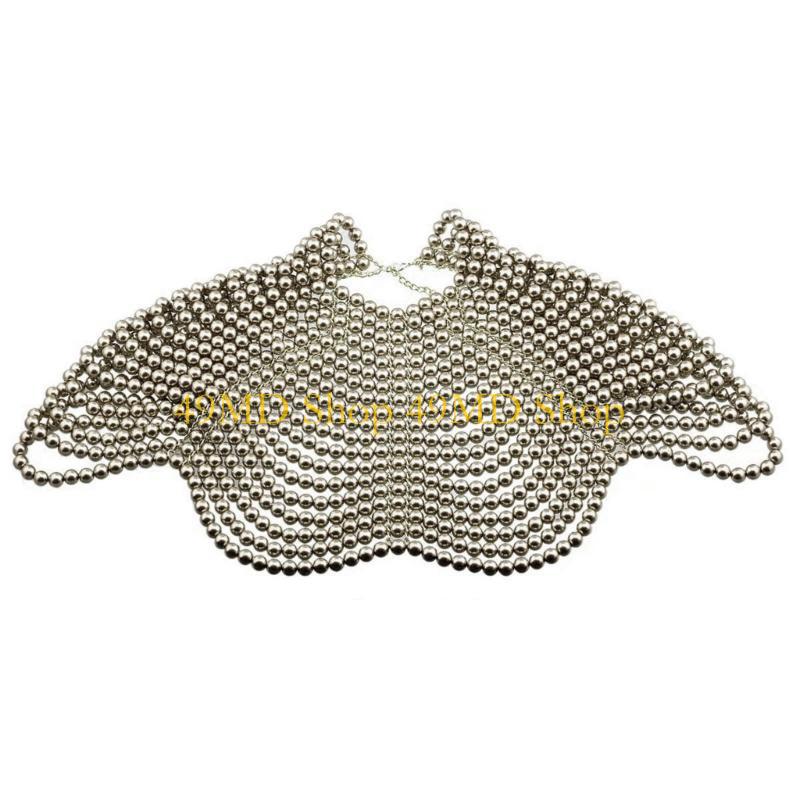 49MD Elegant Women Shawl Multi - Body Jewelry Necklace ulasan dan harga