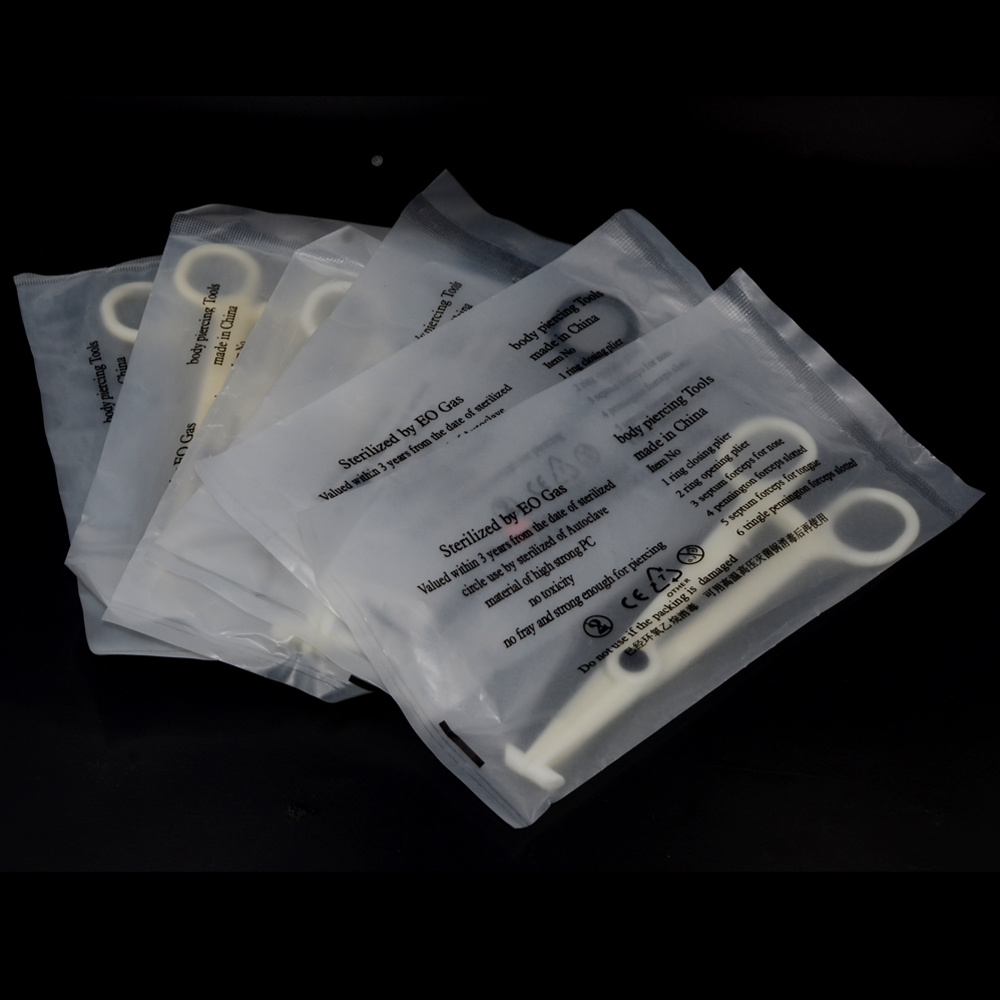 1PC Acrylic Piercing Clamp Ear - Body Jewelry Ring Opening Pliers ulasan dan harga