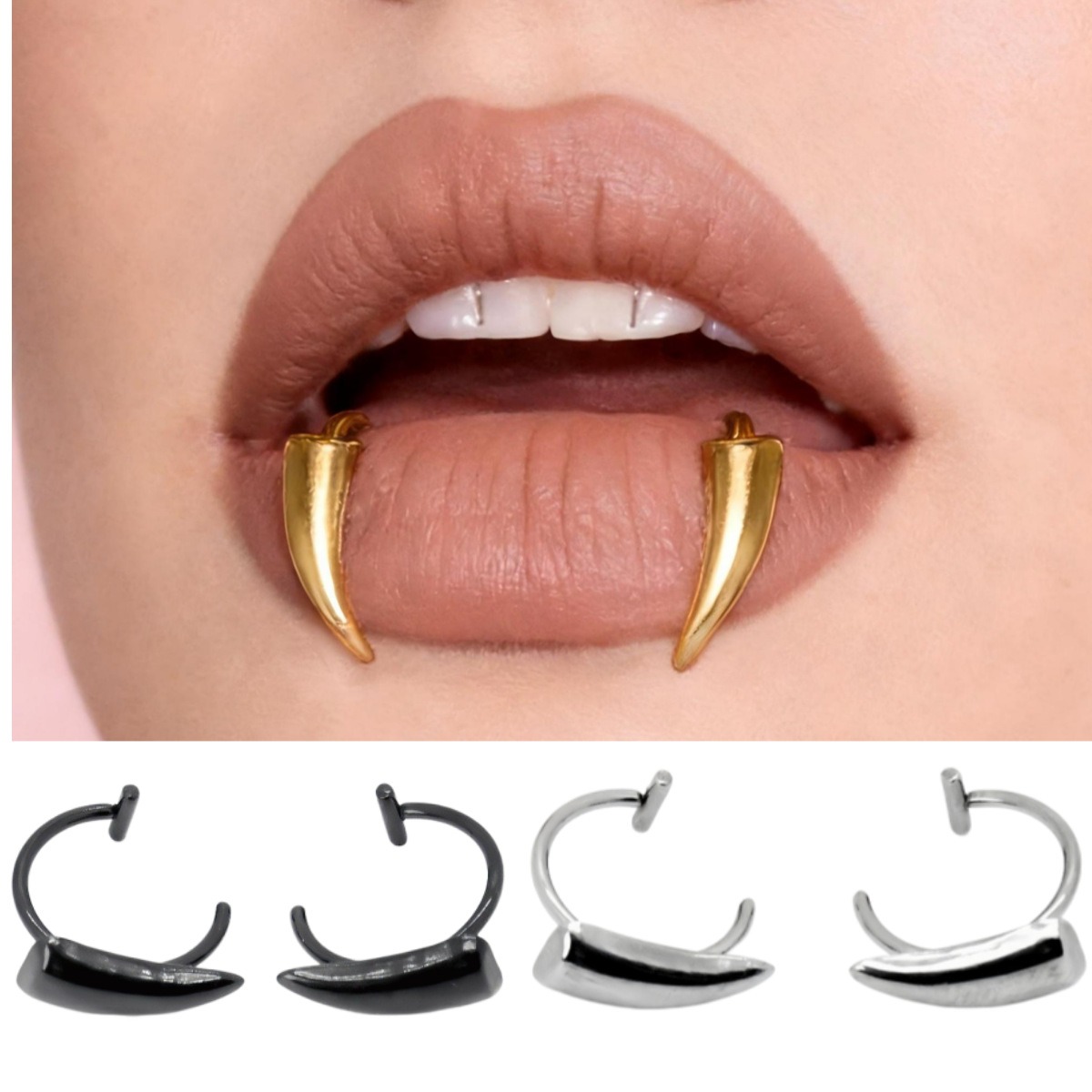 Non Piercing Decoration Stainl - Body Jewelry Men ulasan dan harga