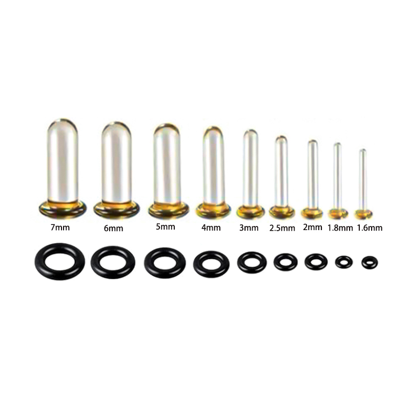 1Pair 1.6-16mm Top Quality Yel - Yellow Body Jewelry ulasan dan harga