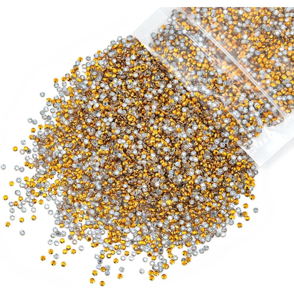 10000PCS 2mm Golden Yellow Res - Yellow Body Jewelry ulasan dan harga