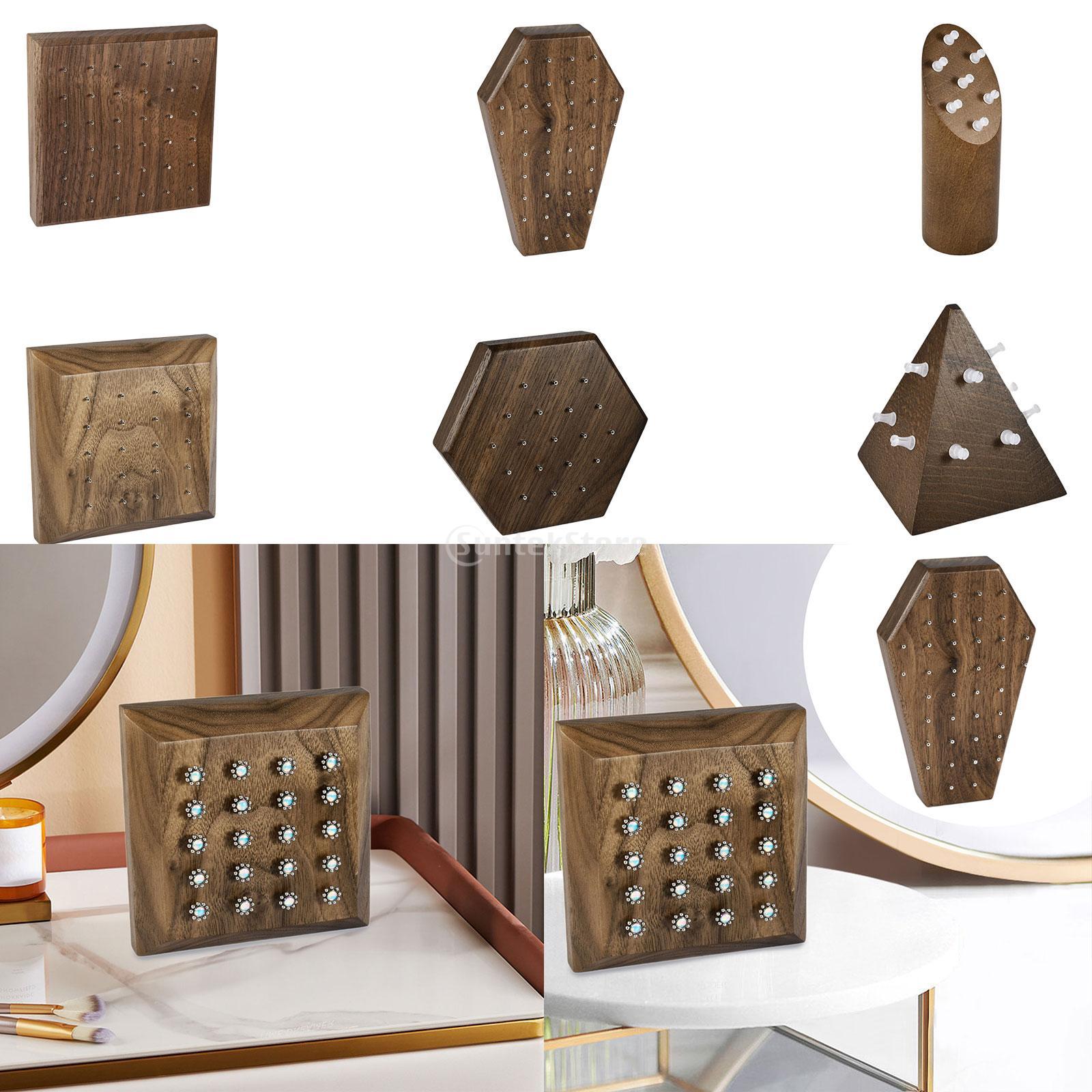 Piercing Jewelry Stand Wood Ea - Body Jewelry Display Case ulasan dan harga