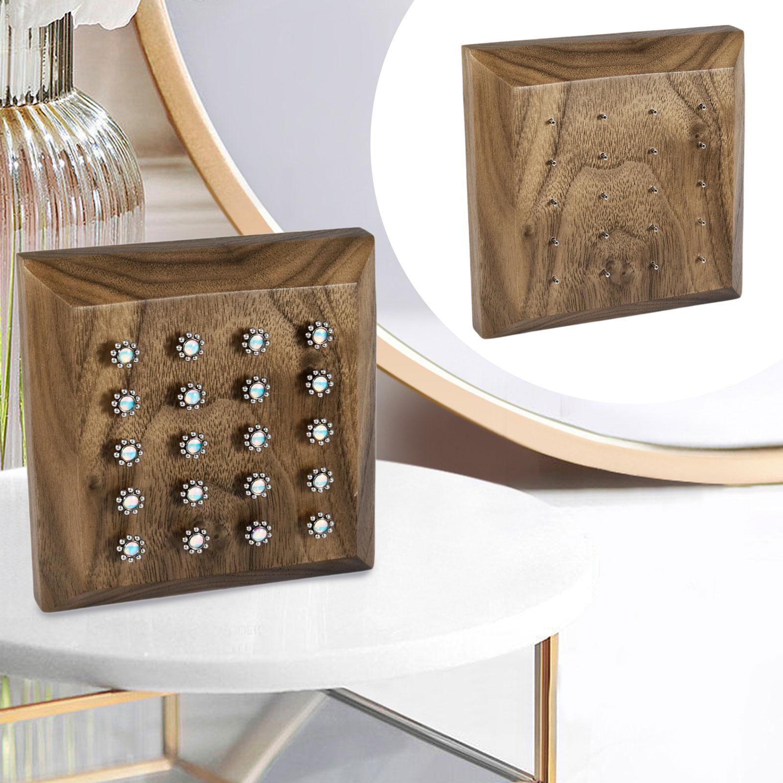 Piercing Jewelry Stand Wood Ea - Body Jewelry Display Case ulasan dan harga