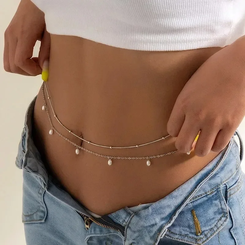 New Charm Sexy Double Layer Bu - Body Jewelry Online ulasan dan harga