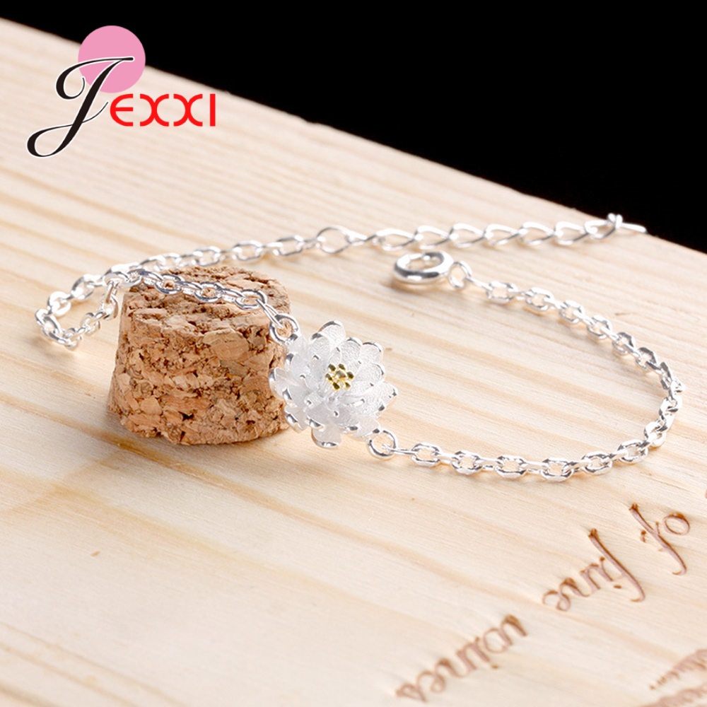 Plant Flower 925 Sterling Silv - Yellow Body Jewelry ulasan dan harga