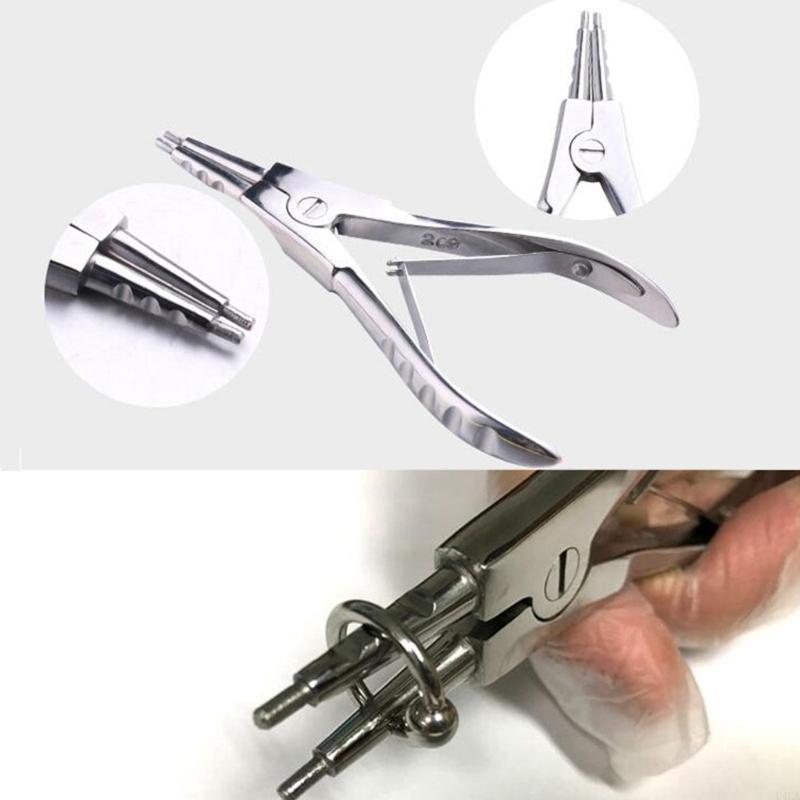 U4LA Stainless Steel Piercing  - Body Jewelry Ring Opening Pliers ulasan dan harga