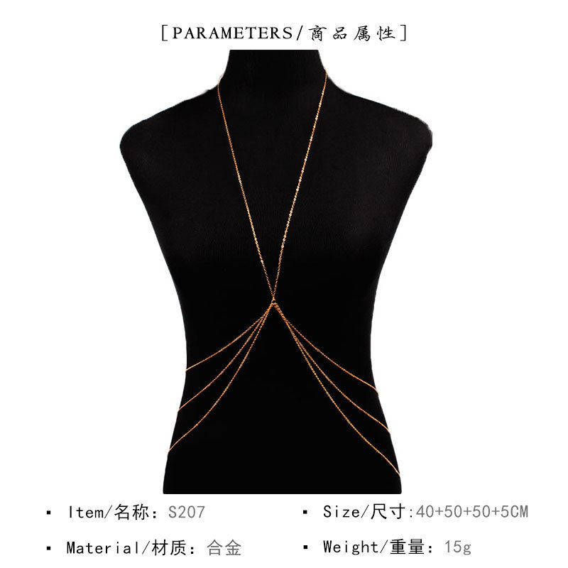 New Simple Style Chain Necklac - Body Jewelry Necklace ulasan dan harga