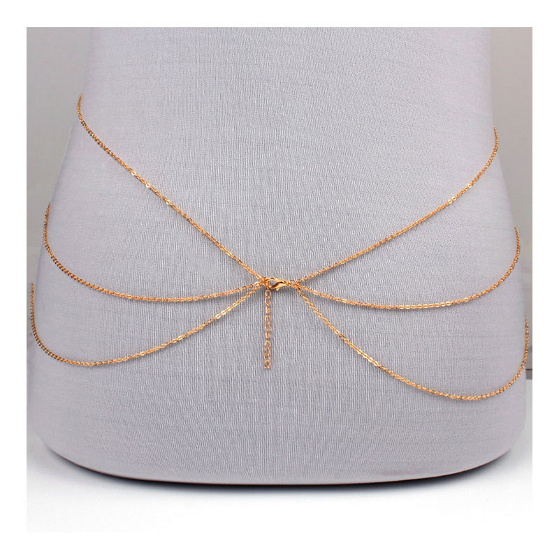 New Simple Style Chain Necklac - Body Jewelry Necklace ulasan dan harga