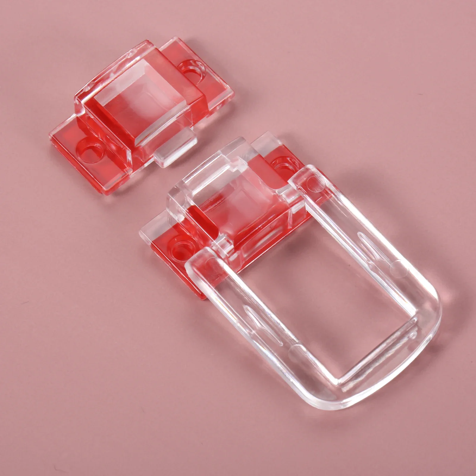 1set Self-adhesive Acrylic Loc - Body Jewelry Display Case ulasan dan harga