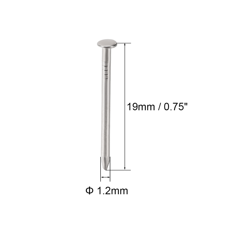 1000pcs 1.2x19mm Tiny Nails St - Body Jewelry Display Case ulasan dan harga