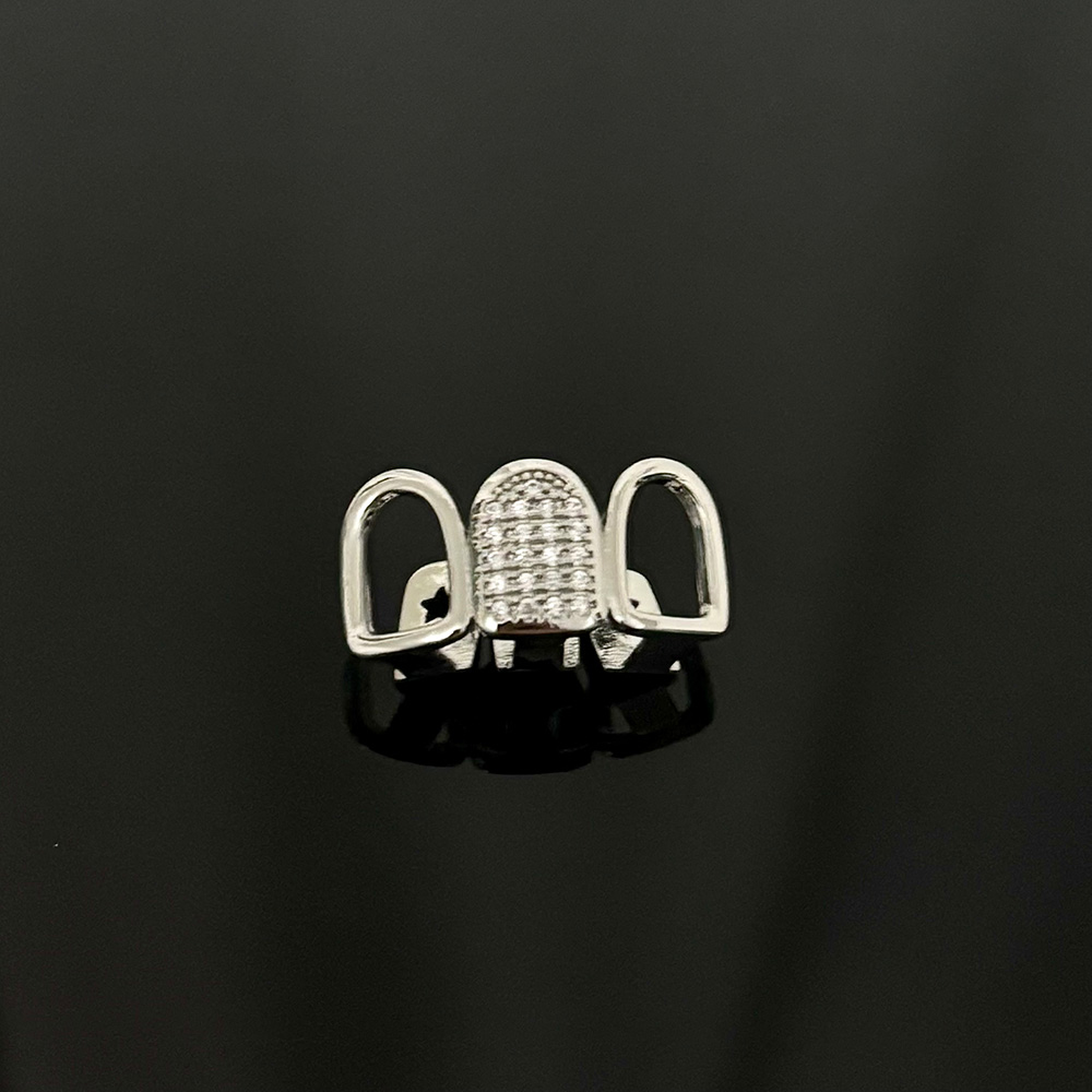 YOUNGX Hip Hop Three Hollow Zi - Body Jewelry Men ulasan dan harga