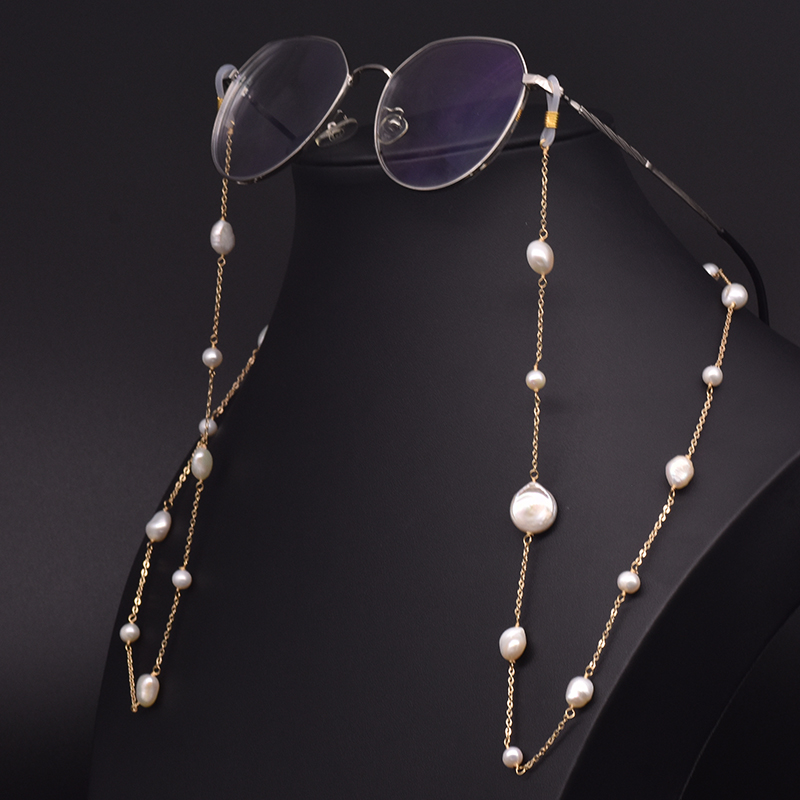 GLSEEVO Natural Baroque Pearl  - Body Jewelry Necklace ulasan dan harga