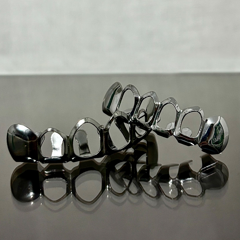 RACHELZ Hip Hop Hollow Teeth G - Body Jewelry Men ulasan dan harga