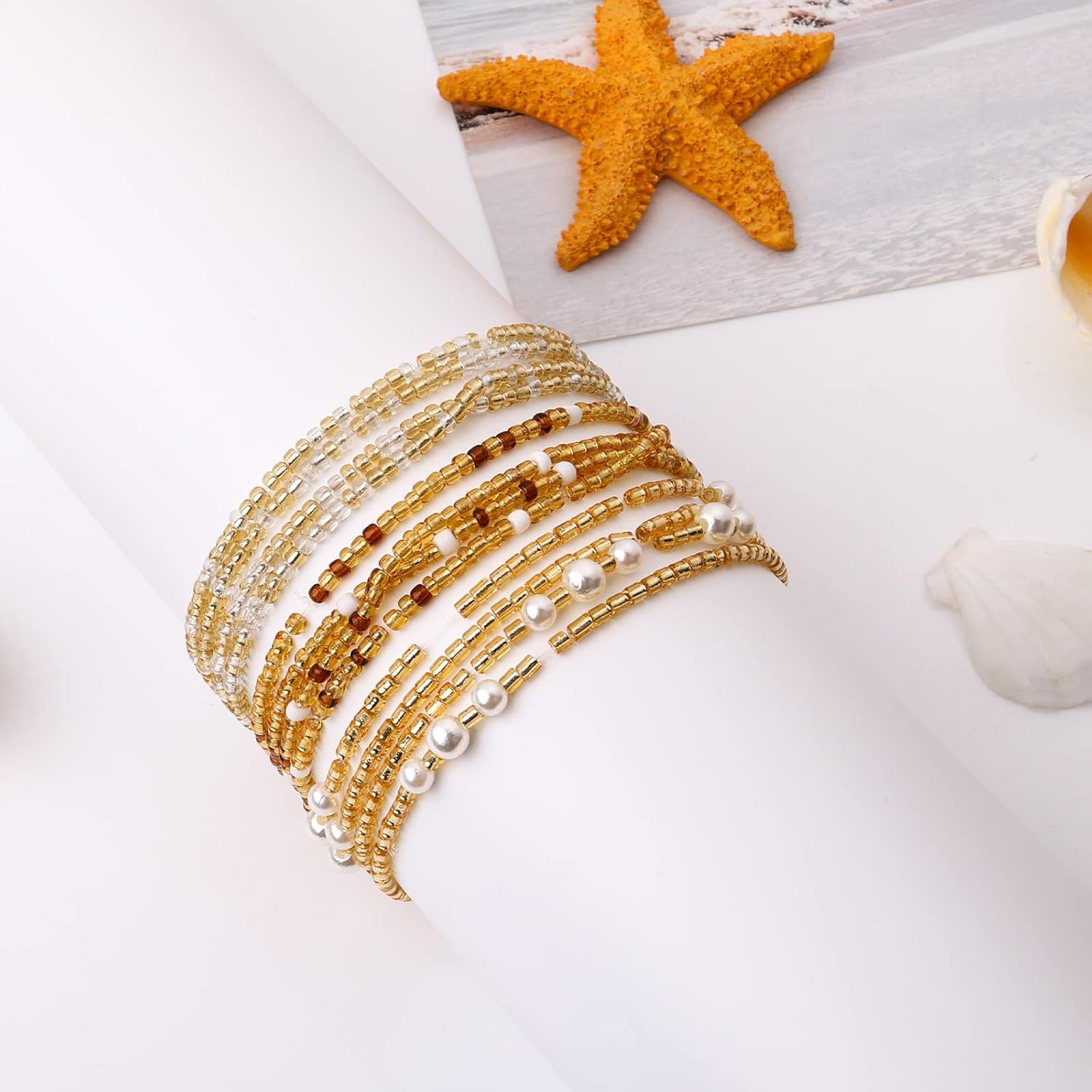 Waist Beads for Women Belly Be - Body Jewelry Online ulasan dan harga