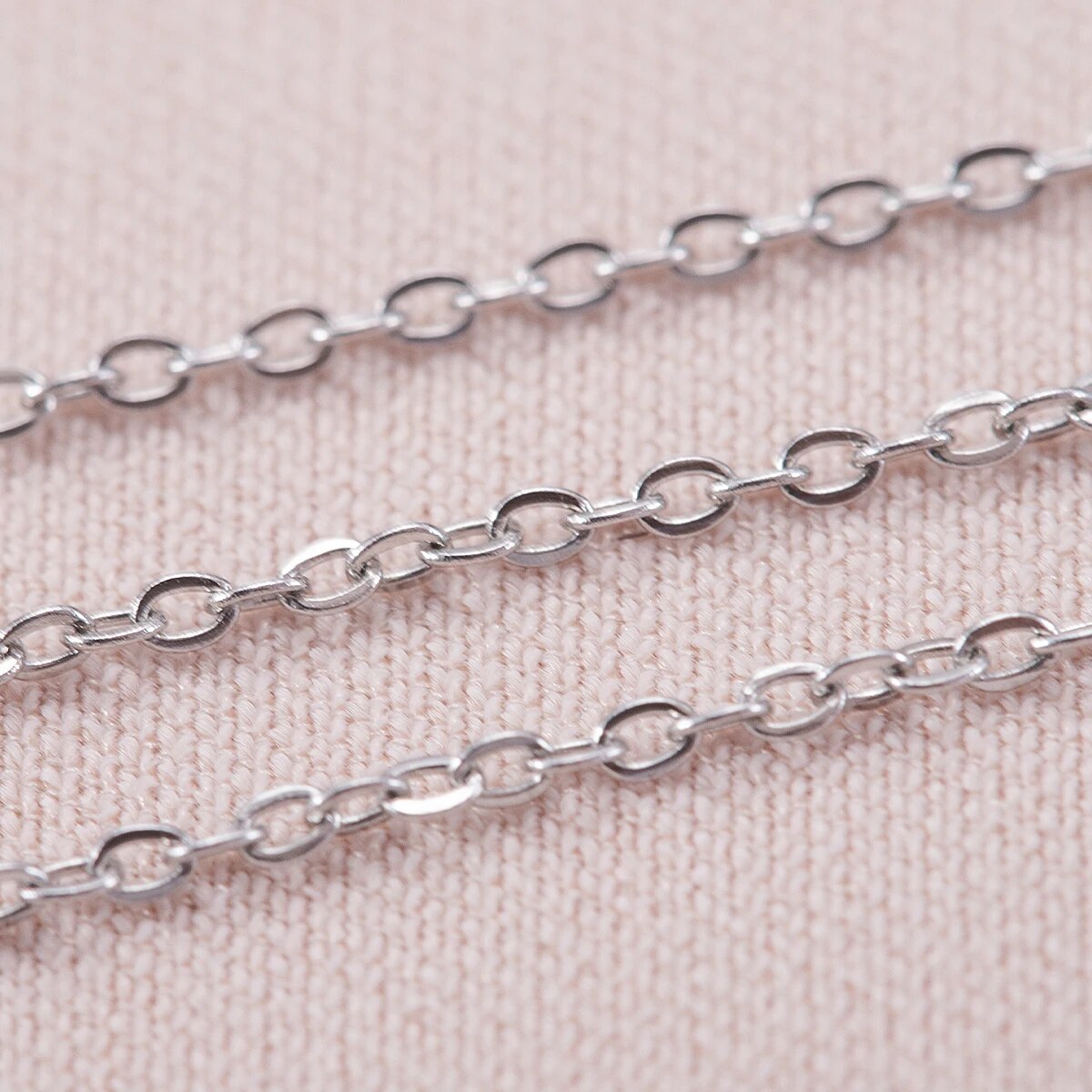 10Meters Stainless Steel O Sha - Body Jewelry Necklace ulasan dan harga
