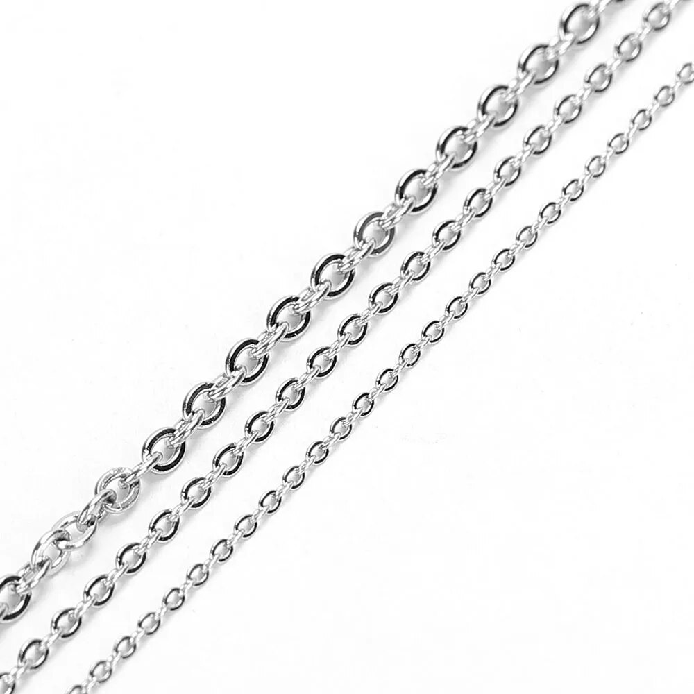 10Meters Stainless Steel O Sha - Body Jewelry Necklace ulasan dan harga