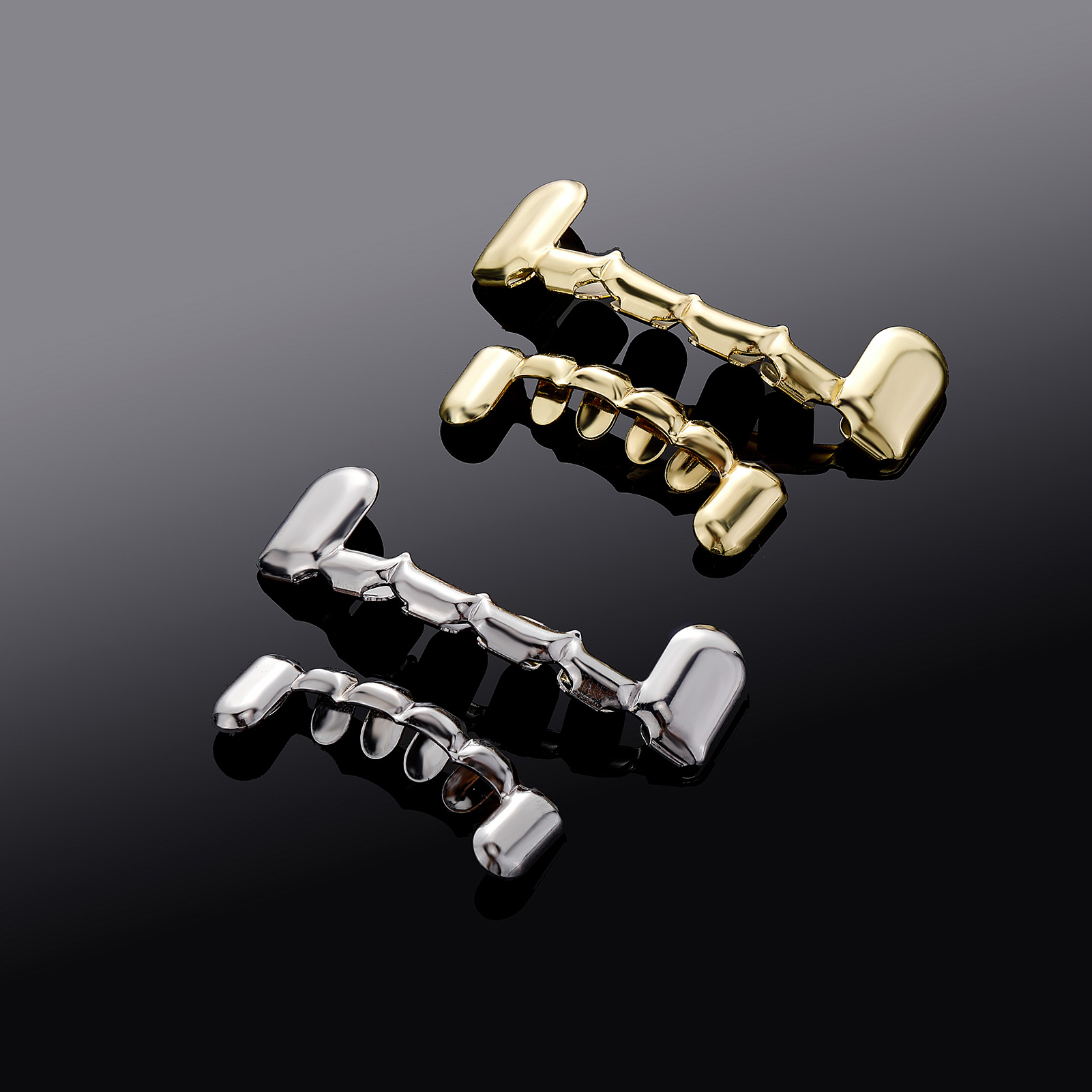 TOPGRILLZ Hip Hop Fangs Mouth  - Body Jewelry Trend ulasan dan harga