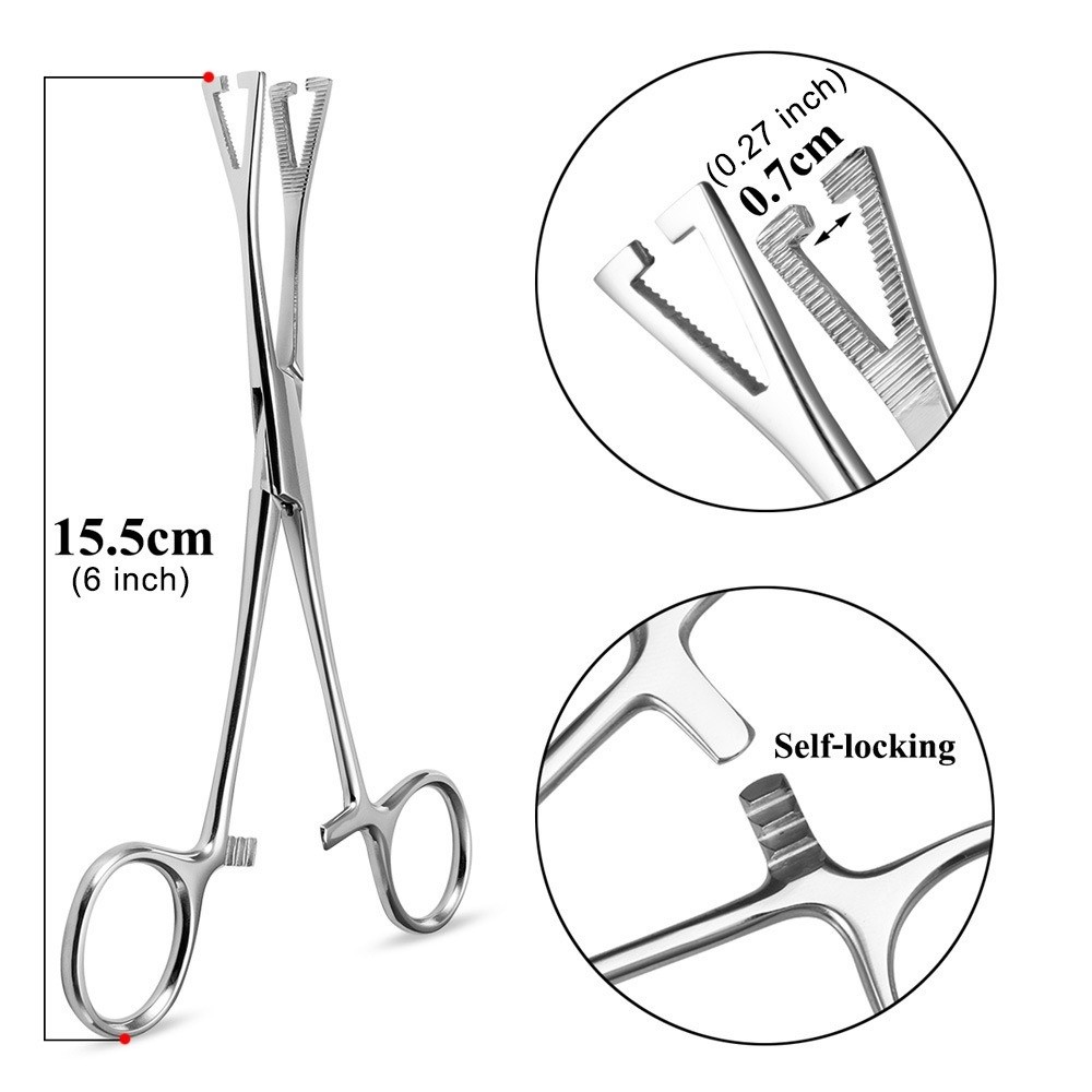Surgical Steel Body Piercing T - Body Jewelry Ring Opening Pliers ulasan dan harga