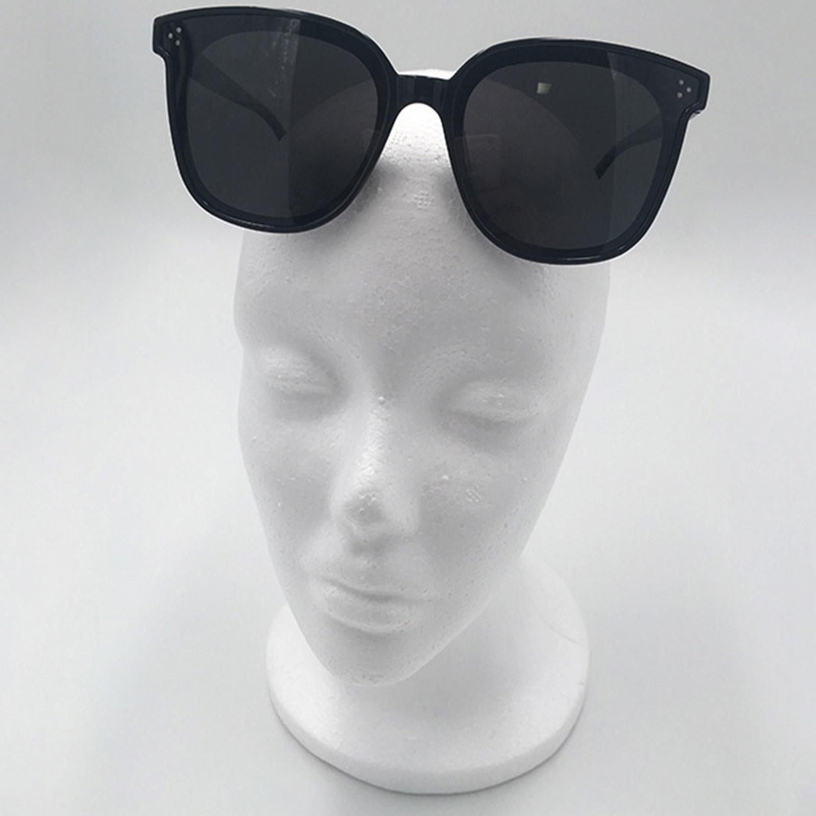 Foam Mannequin Head Female Mod - Body Jewelry Display Case ulasan dan harga