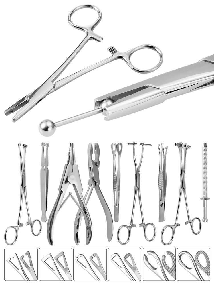 Stainless Steel Body Piercing  - Body Jewelry Ring Opening Pliers ulasan dan harga
